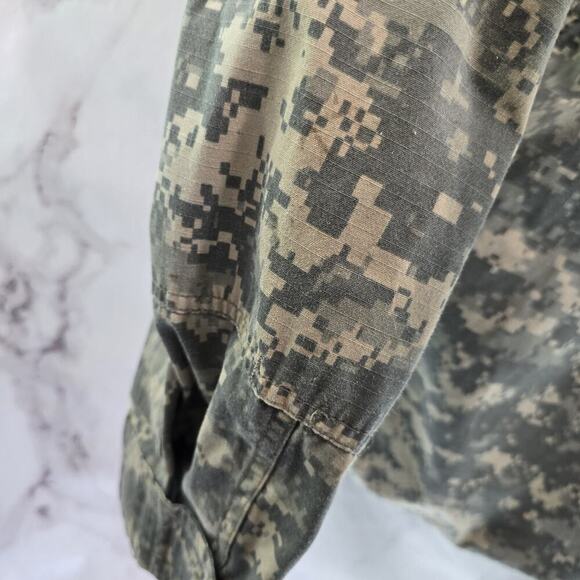 Army Jacket Mens Large Regular Digital Camo Desert Top Shirt Military SMP - Picture 10 of 12
